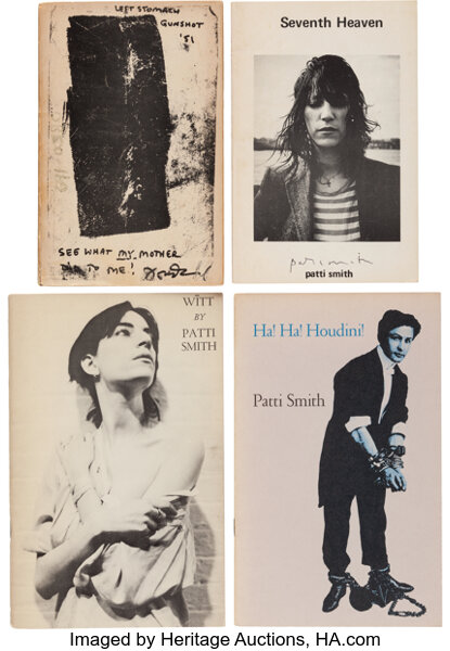 Patti Smith. Collection of Three Signed Short Works. Including
