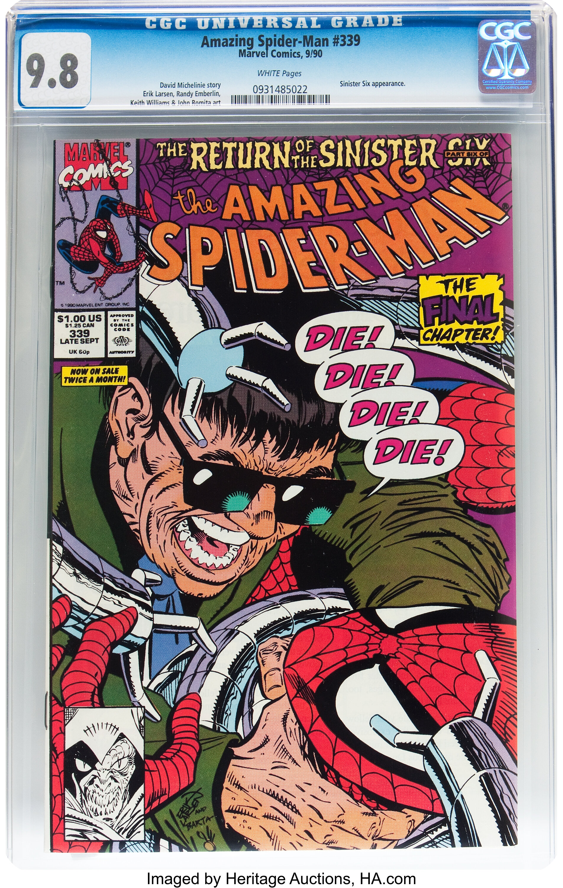 Search: The Amazing Spider-Man #339