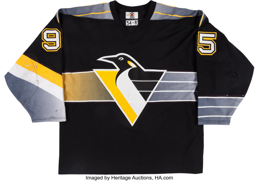 Pittsburgh penguins jersey clearance auction