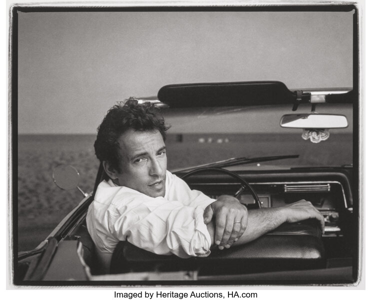 Lot Detail - Bruce Springsteen Original Annie Leibovitz Born In The  U.S.A. Outtake Album Cover Photograph