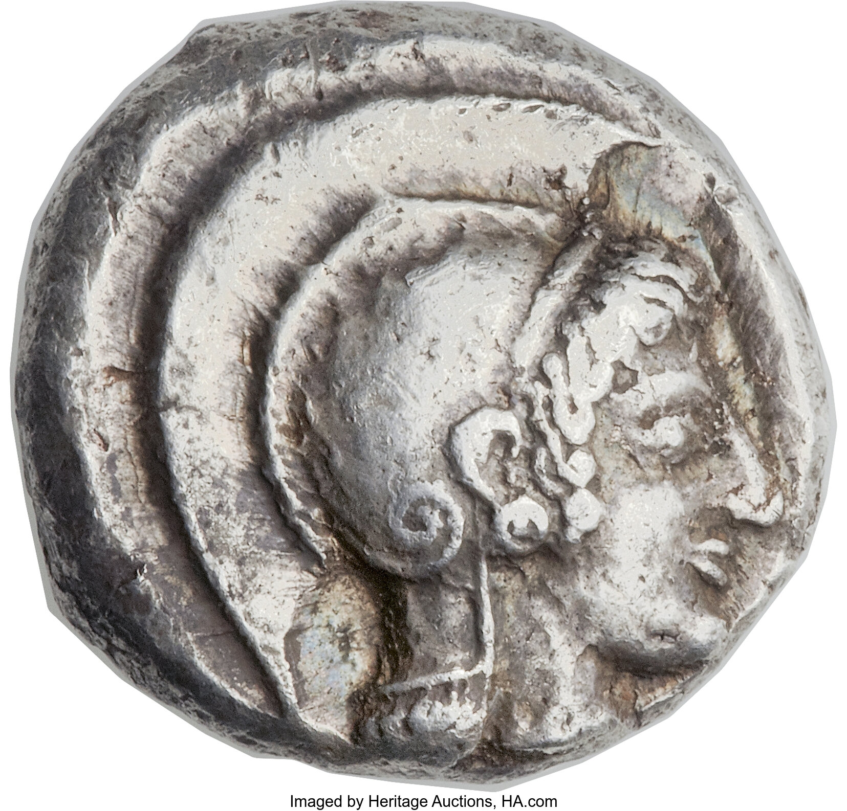 Ancients: ATTICA. Athens. Ca. 510-490 BC. AR tetradrachm (24mm, | Lot ...