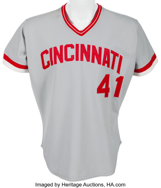 1978 Tom Seaver Game Worn Cincinnati Reds Tour of Japan Uniform, Lot  #81934