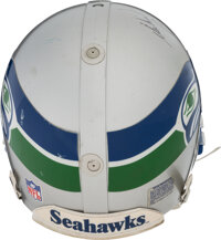 1990's Michael Sinclair Game Worn Seattle Seahawks Helmet