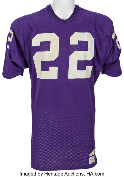 ALAN PAGE  Minnesota Vikings 1975 Away Wilson Throwback NFL Football Jersey