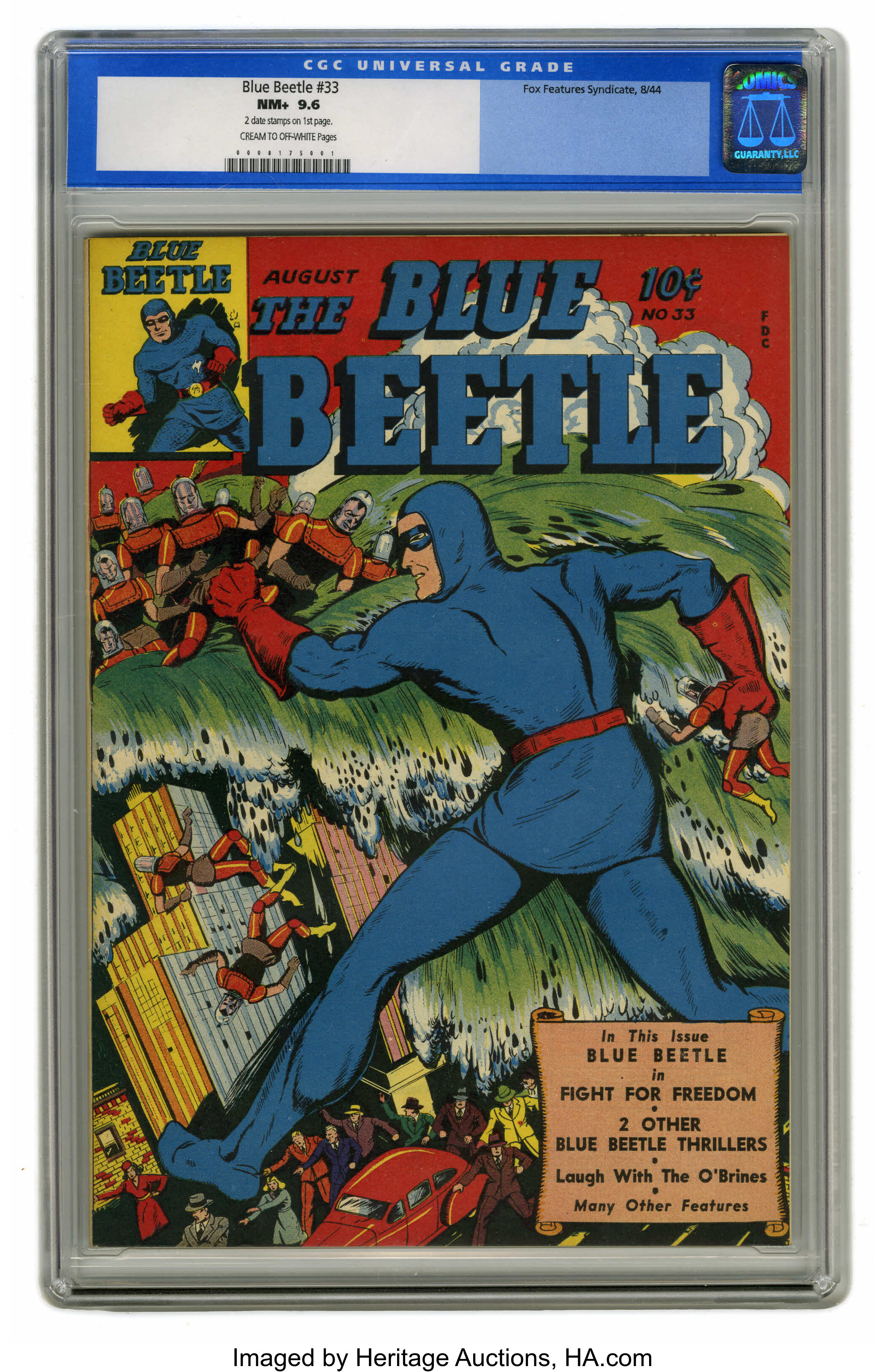 Blue Beetle #5 VF- (7.5)