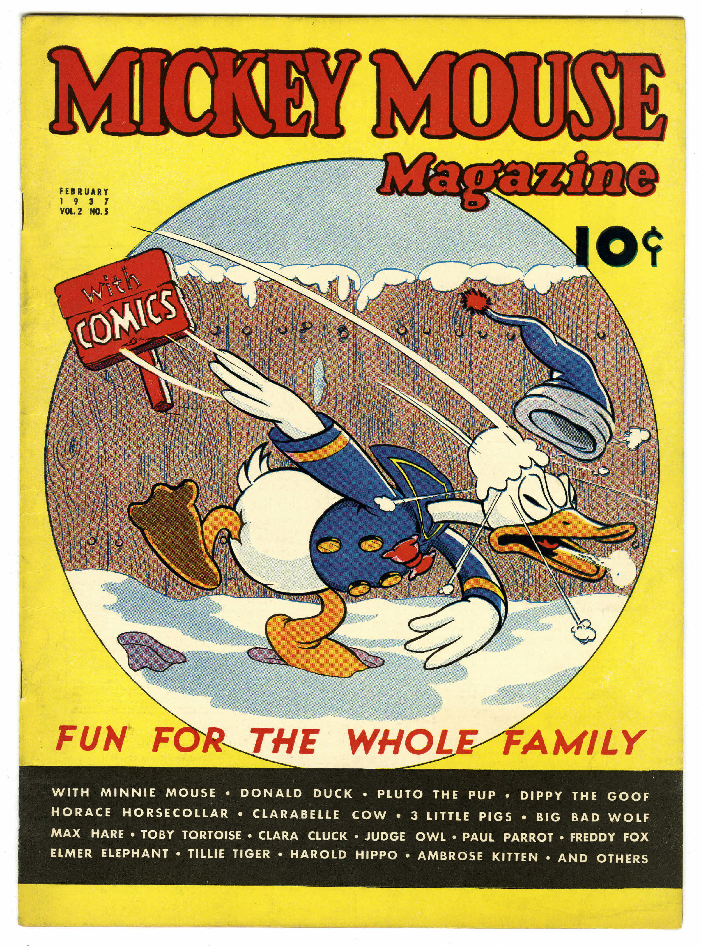 Mickey Mouse Magazine V2#5 (K. K. Publications, Inc., 1937) | Lot