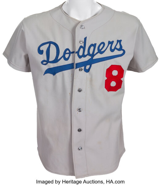 1970's John Roseboro Game Worn Los Angeles Dodgers Old Timers', Lot #83019