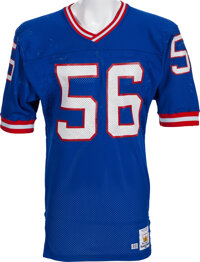 Lawrence Taylor Signed Giants Retired Player Metal Legacy Jersey