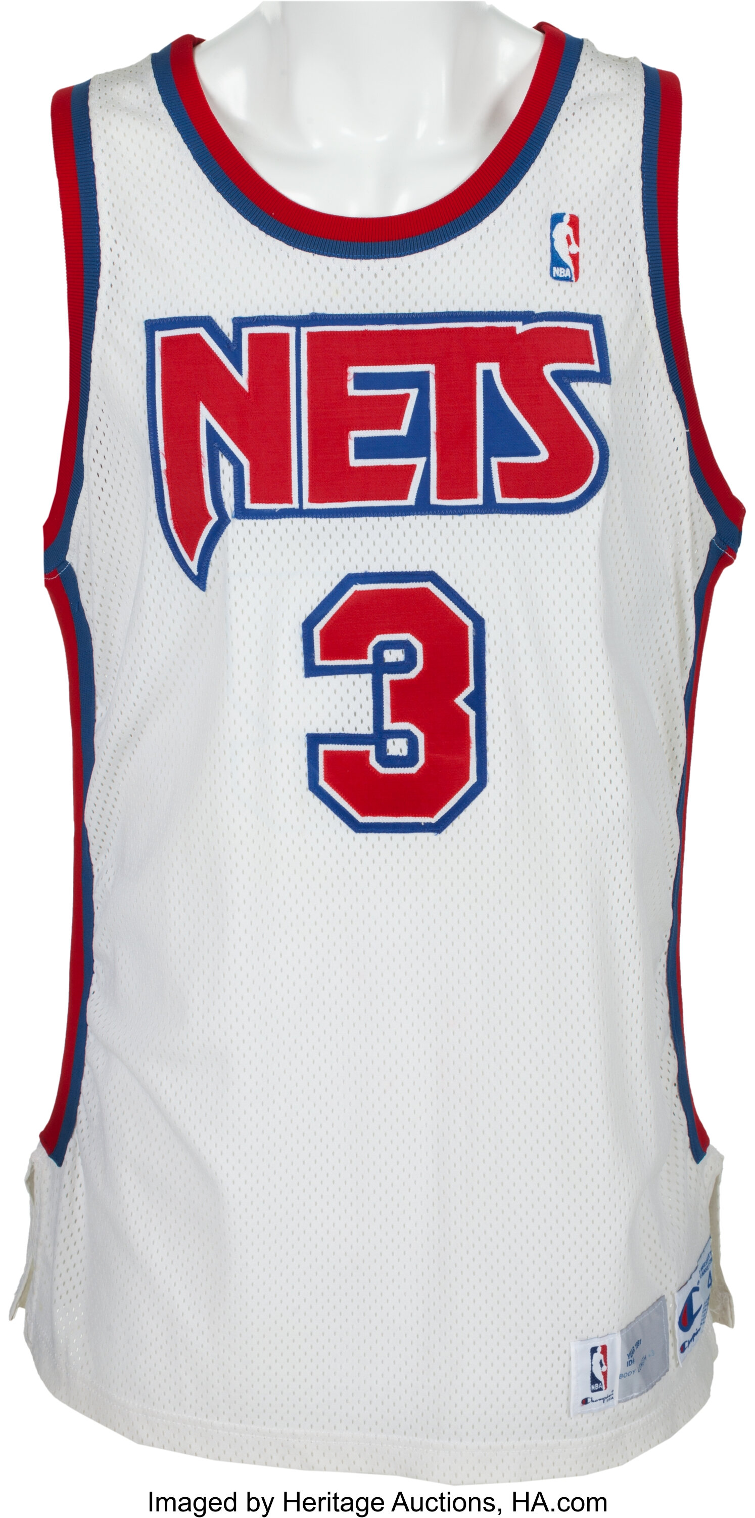 Authentic Drazen Petrovic New Jersey Nets 1990-91 Jersey - Shop