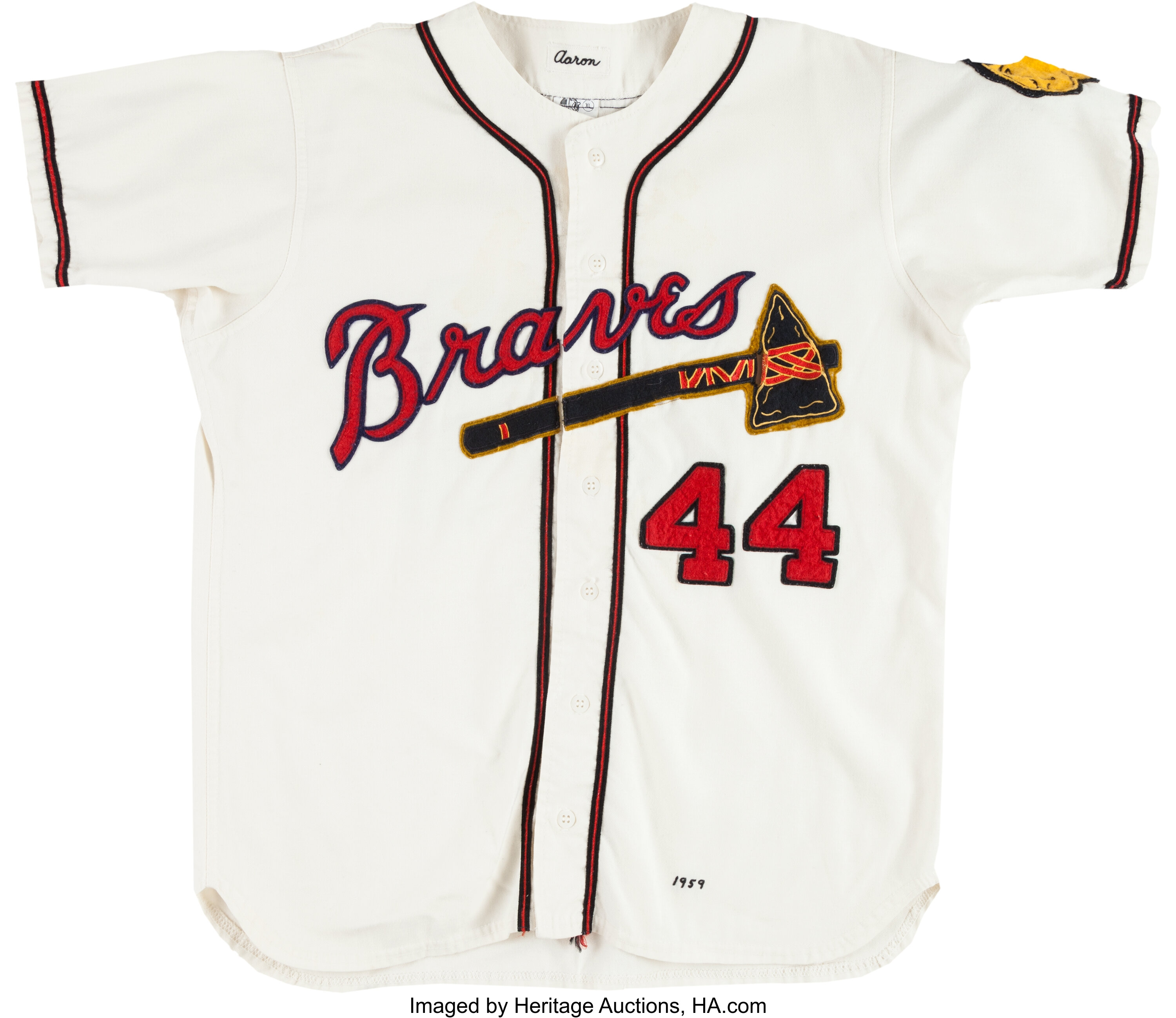 Hank Aaron 1963 Milwaukee Braves Throwback Jersey – Best Sports Jerseys