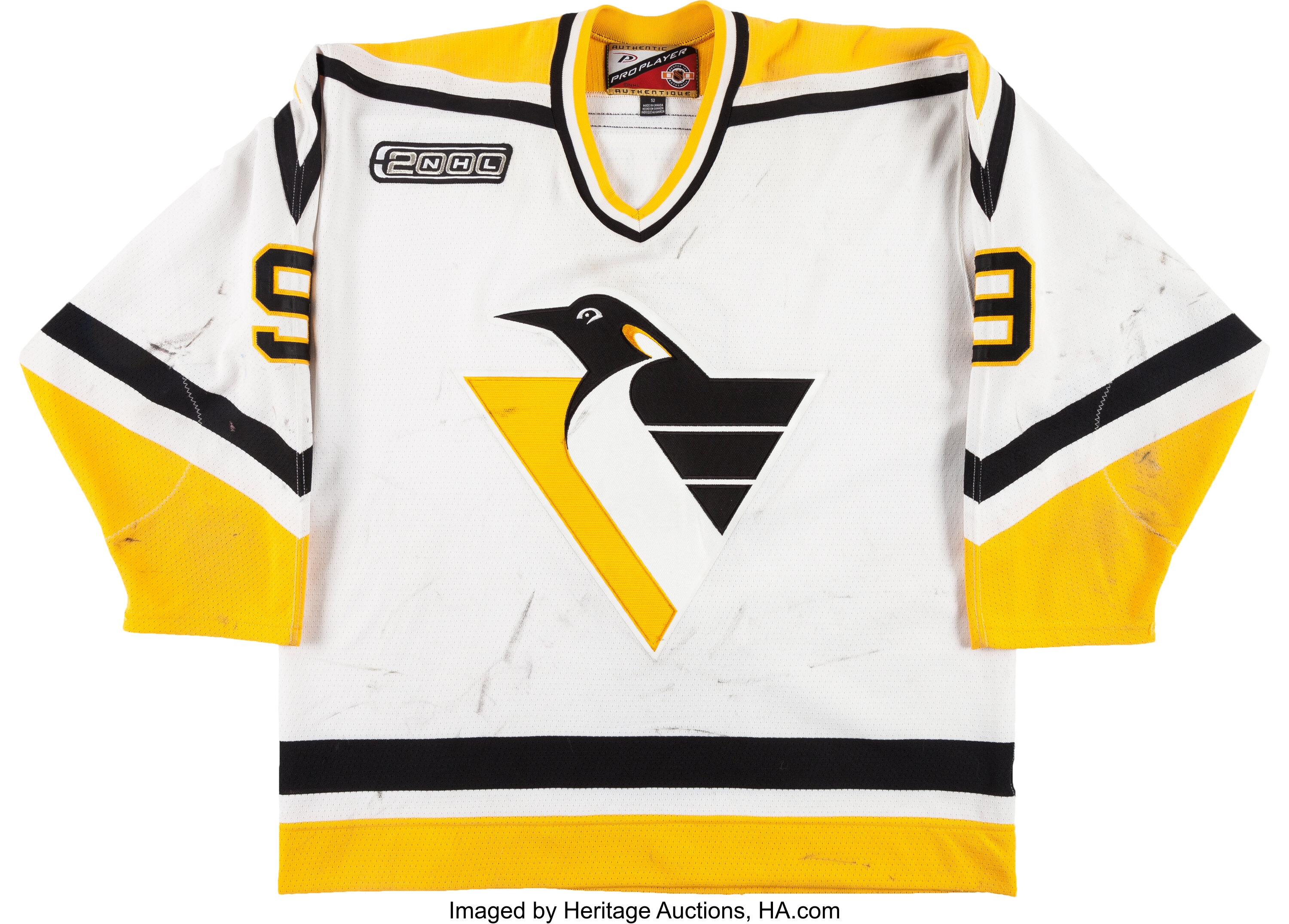 Vintage 90s Pittsburgh Penguins CCM Stitched Authentic Hockey -  Canada