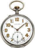 Ulysse Nardin IWC Silver Corps Of Engineers Pocket Watch