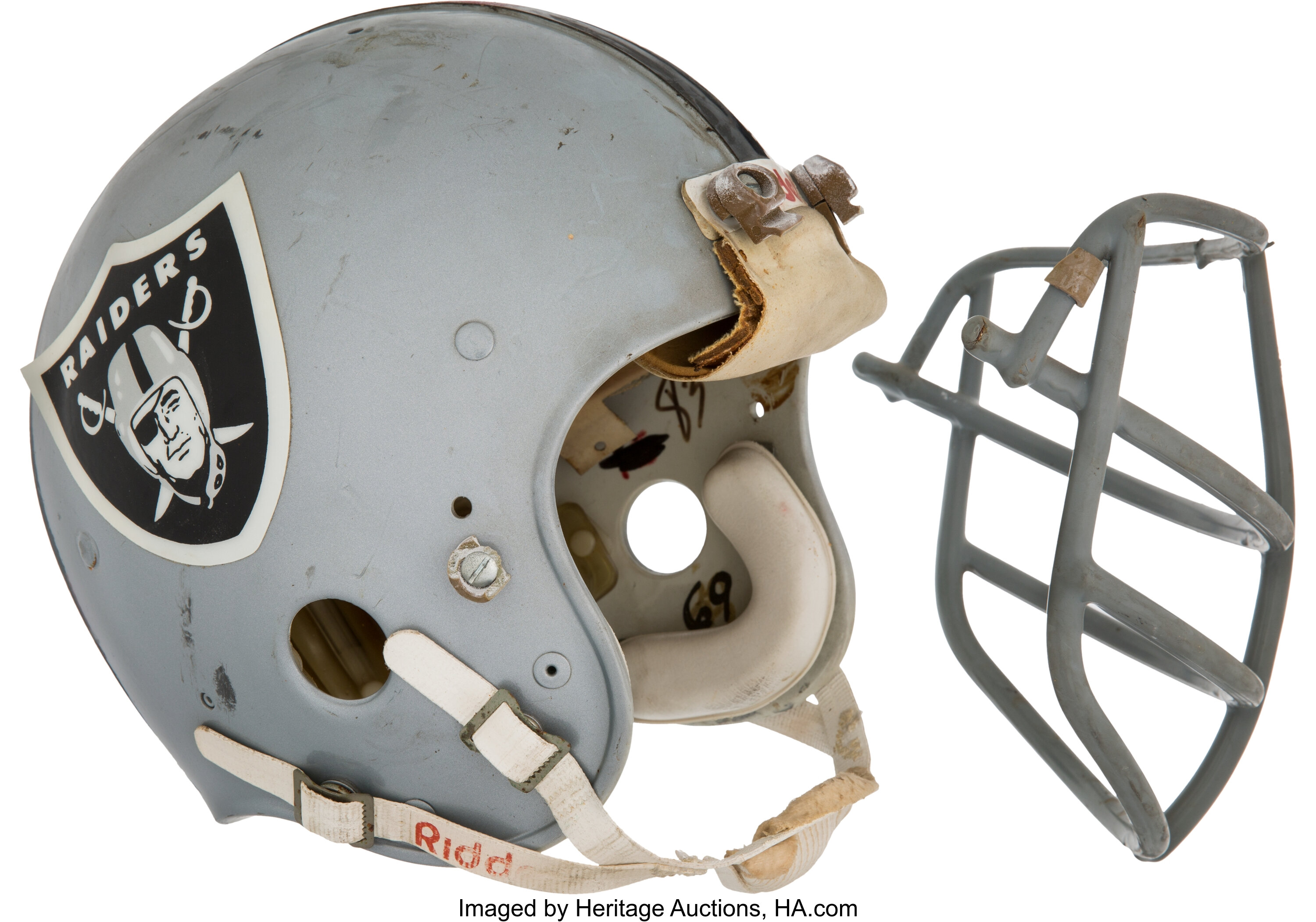 Oakland store raider helmet