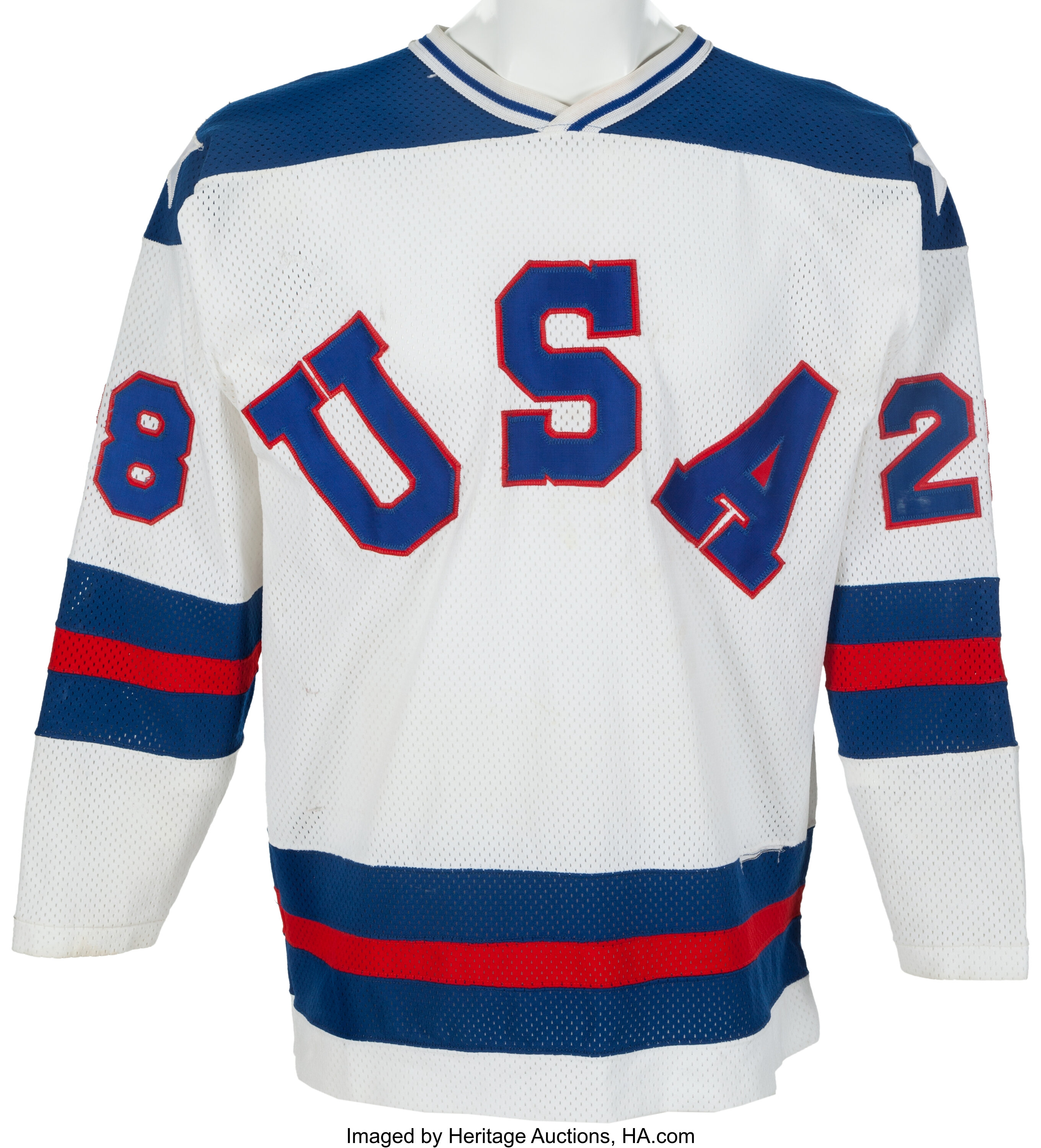 Eruzione's 1980 'Miracle On Ice' Jersey Expected to BRing $1