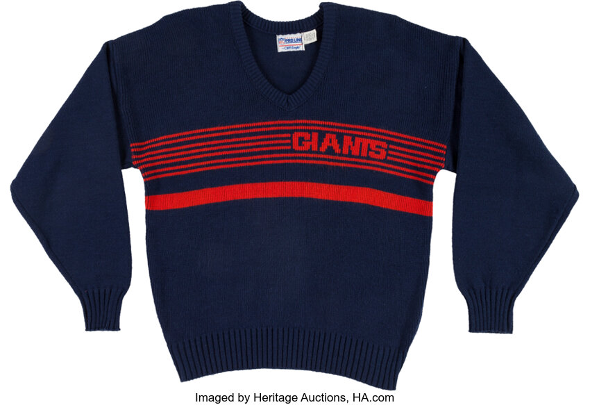 bill parcells sweater