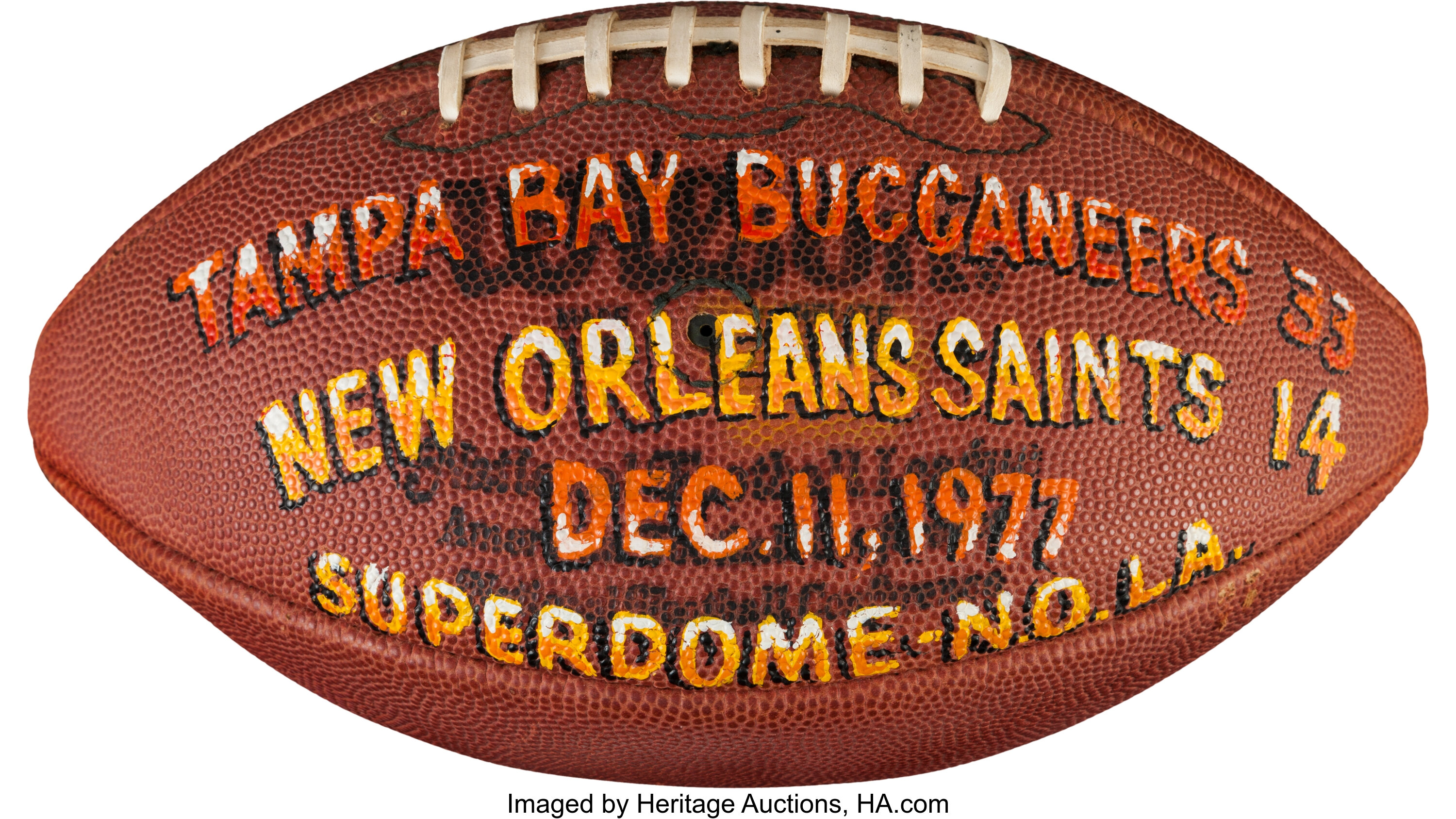 Today in Pro Football History: 1977: Buccaneers Overwhelm Saints for First  Win in Franchise History