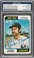 Thurman Munson  PSA AutographFacts℠