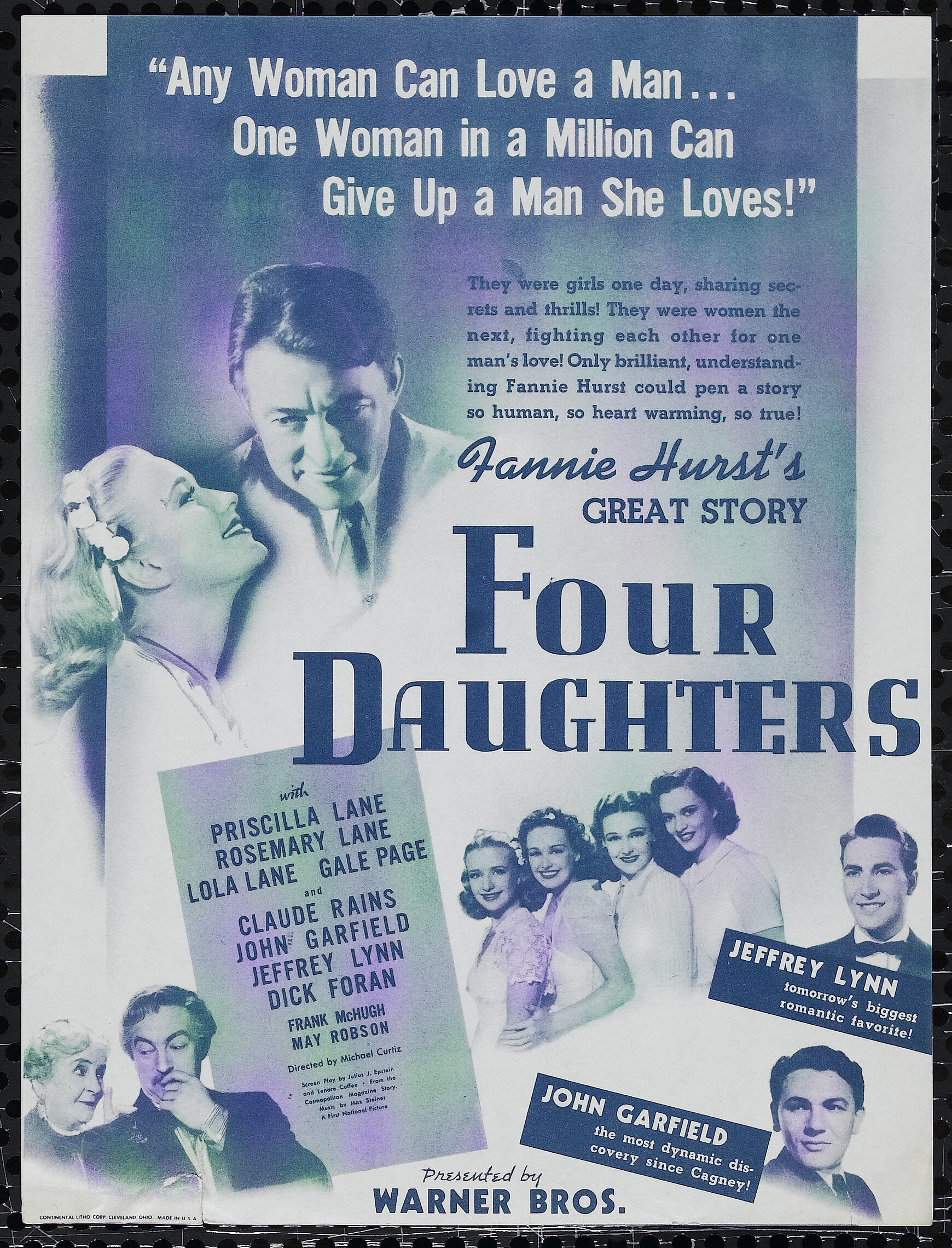 Four Daughters (Warner Brothers, 1938). Herald (9