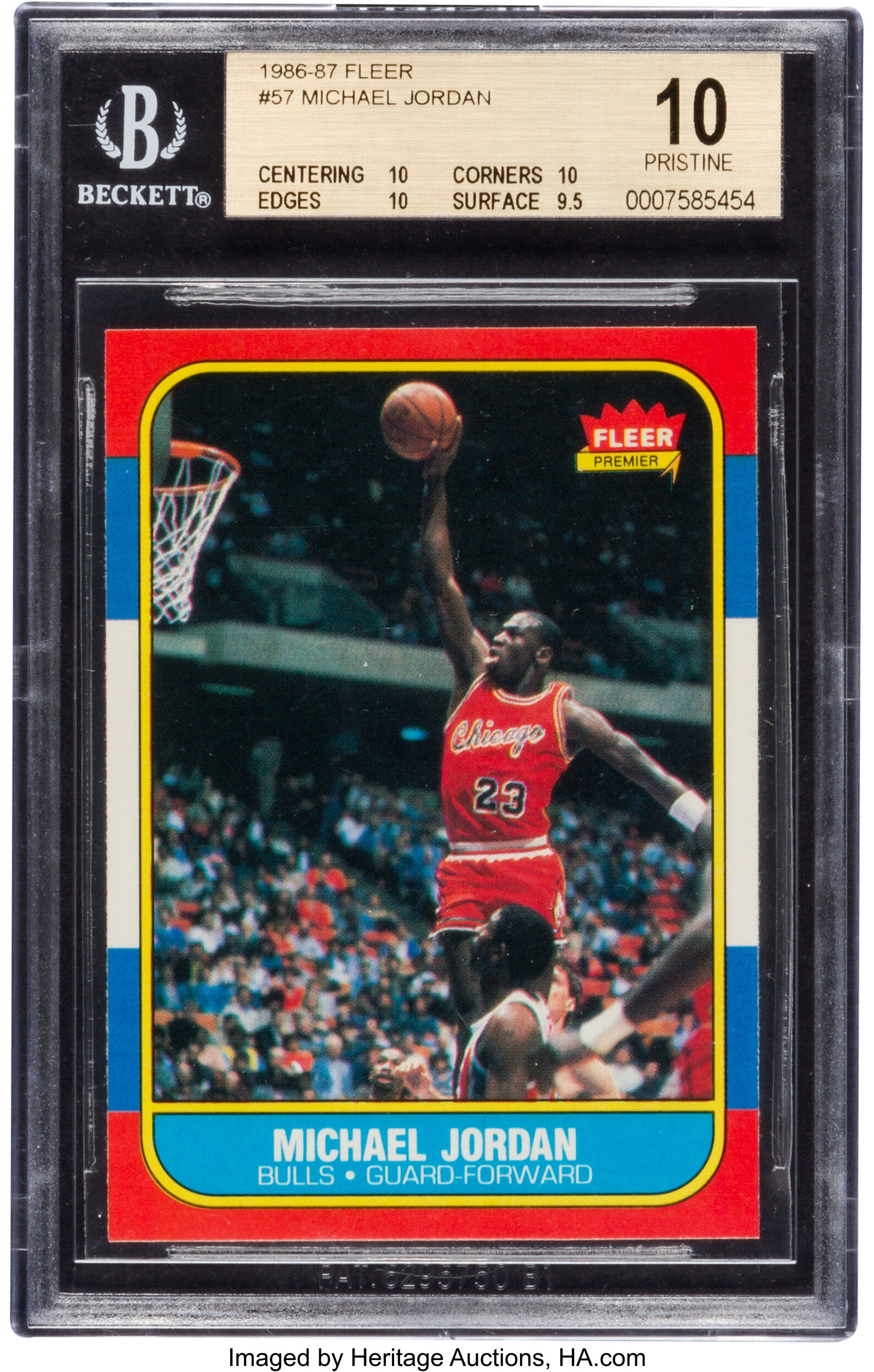 1986-fleer-michael-jordan-57-bgs-pristine-10-one-of-five-known-lot-81211-heritage-auctions