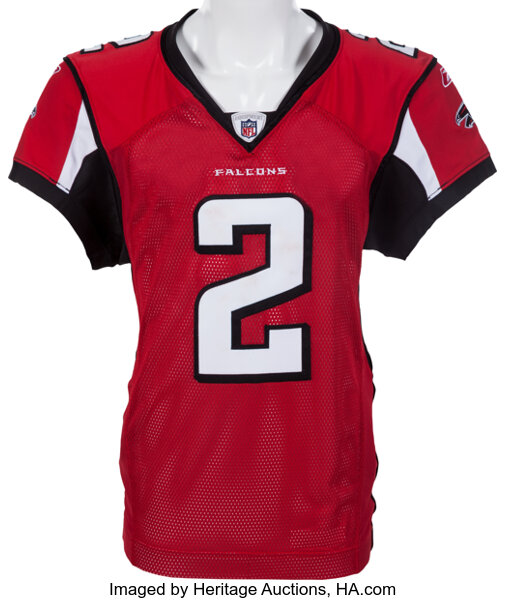 Big Game Memorabilia: Price of this grass-stained, game-worn Matt Ryan  jersey