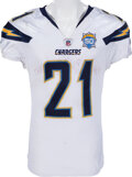 2005 LaDainian Tomlinson Game-Used Throwback Chargers Jersey w/NFL Auction  LOA & Direct Photo Match