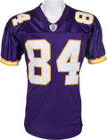 Sell or Auction a Used Randy Moss Game Worn Minnesota Vikings Jersey