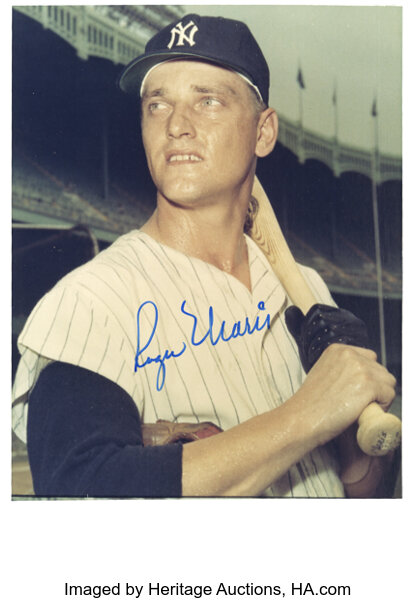 Roger Maris Signed Photograph