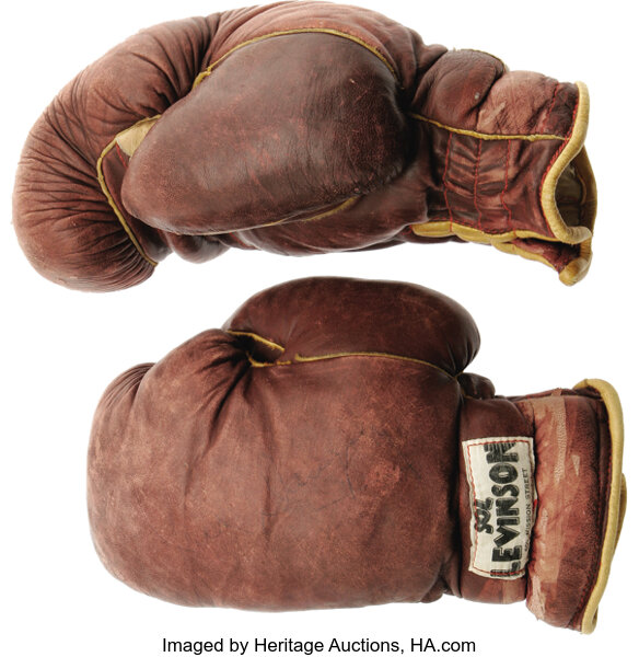 Lot Detail - 1907-2009 Miniature Commemorative Boxing Glove & Key