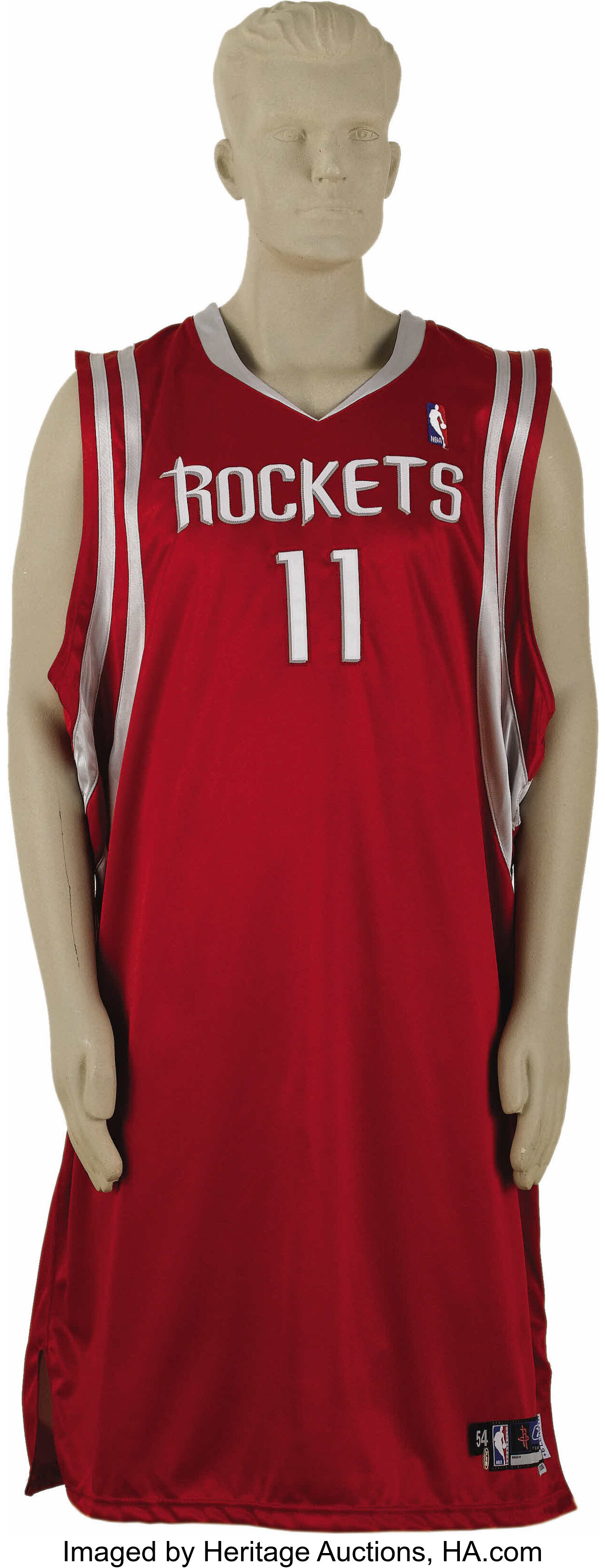 2003-04 Yao Ming Houston Rockets Game Worn Jersey