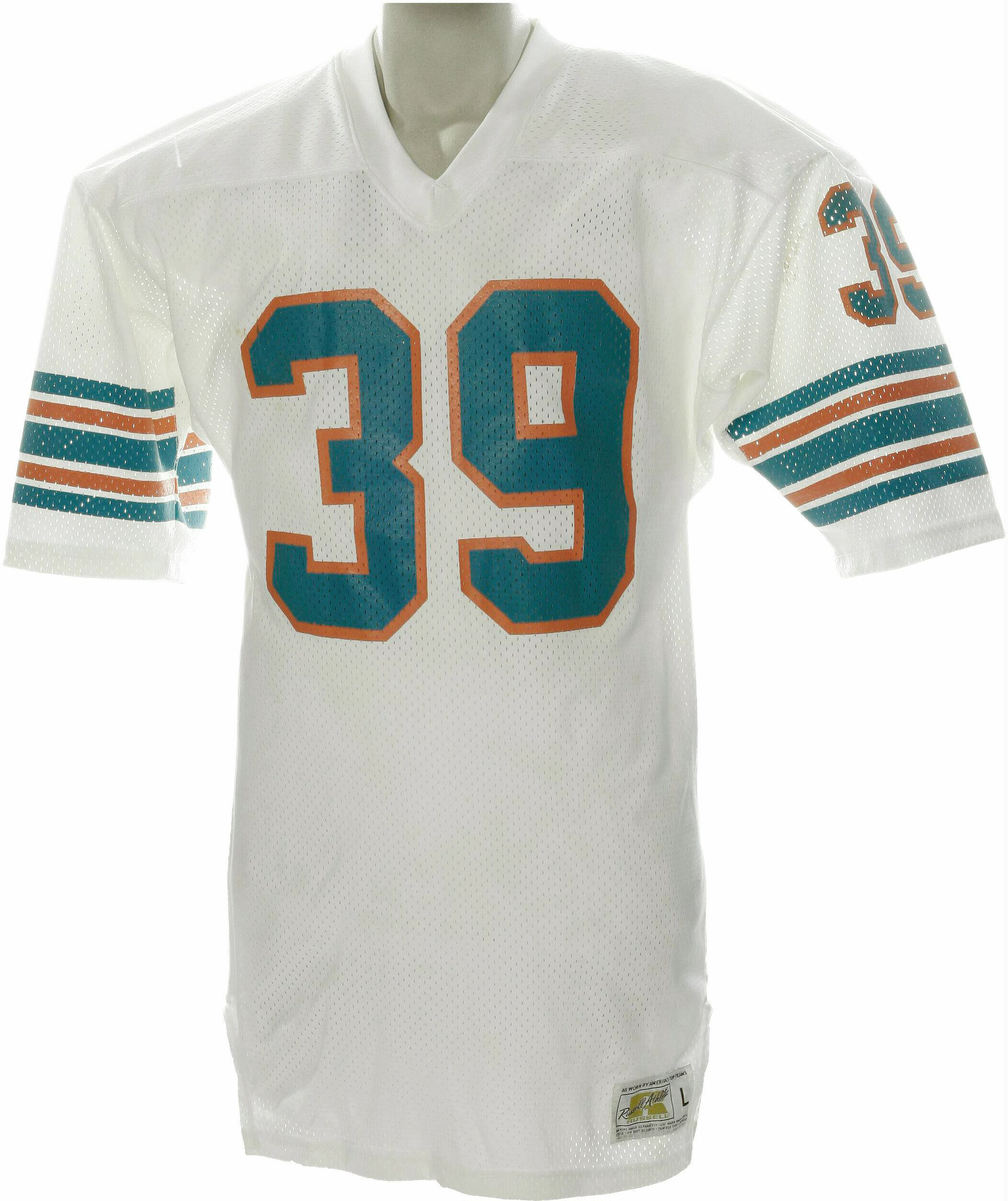 Circa 1971-72 Larry Csonka Game Worn Miami Dolphins Jersey