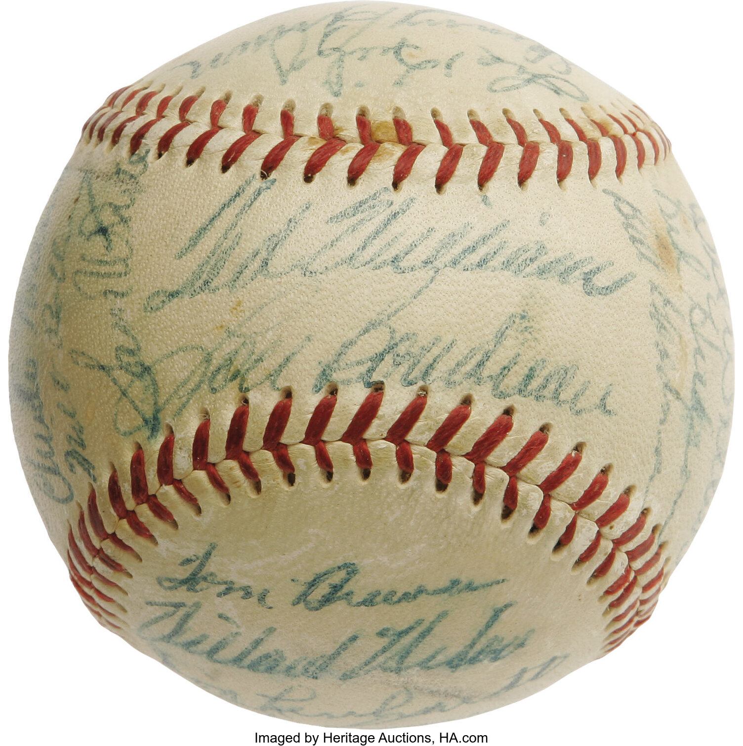 Sold at Auction: Fine 1954 Ted Williams Boston Red Sox