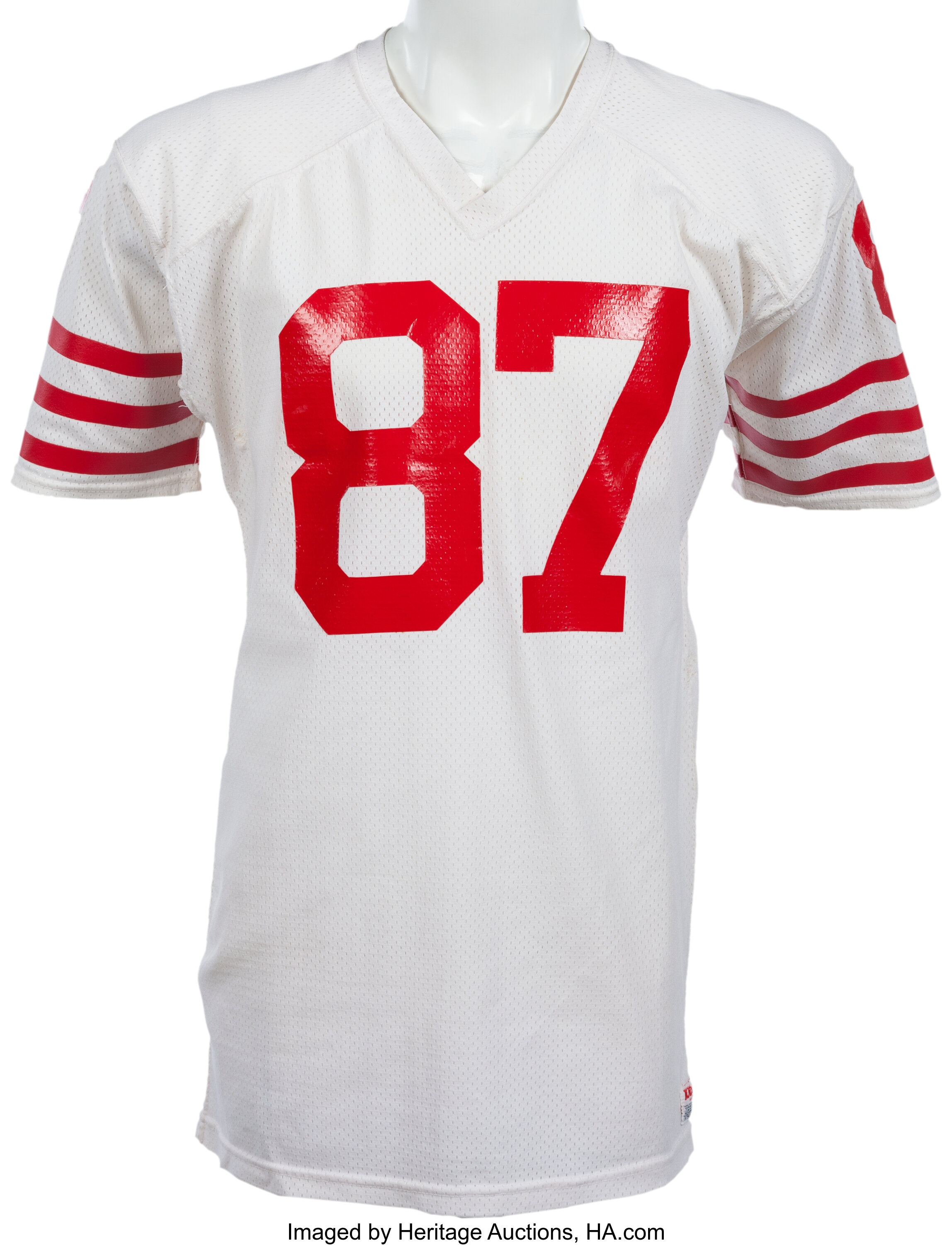 49ers game worn jersey