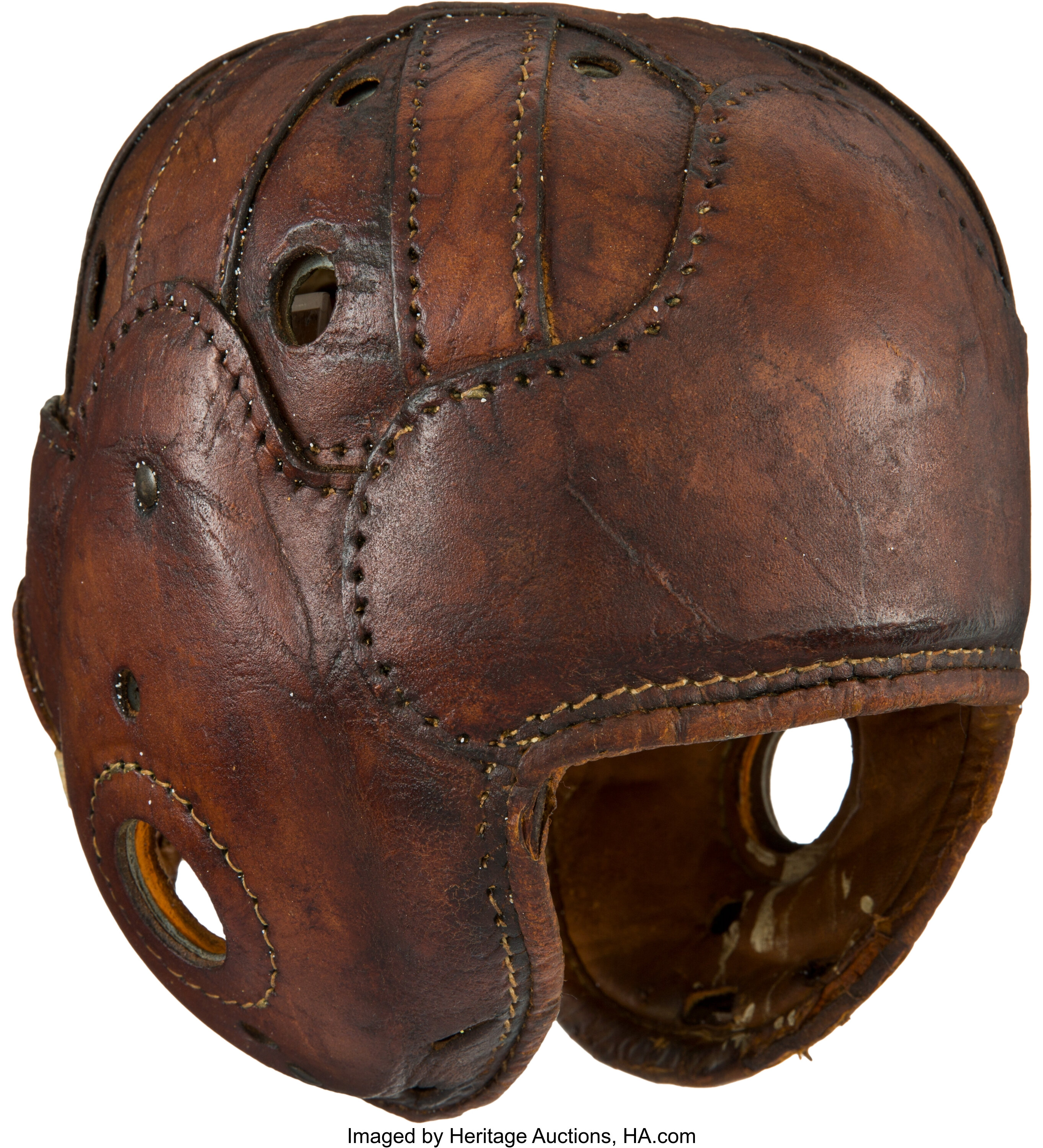 1940's LA Rams Leather Football Helmet – Historic Sports