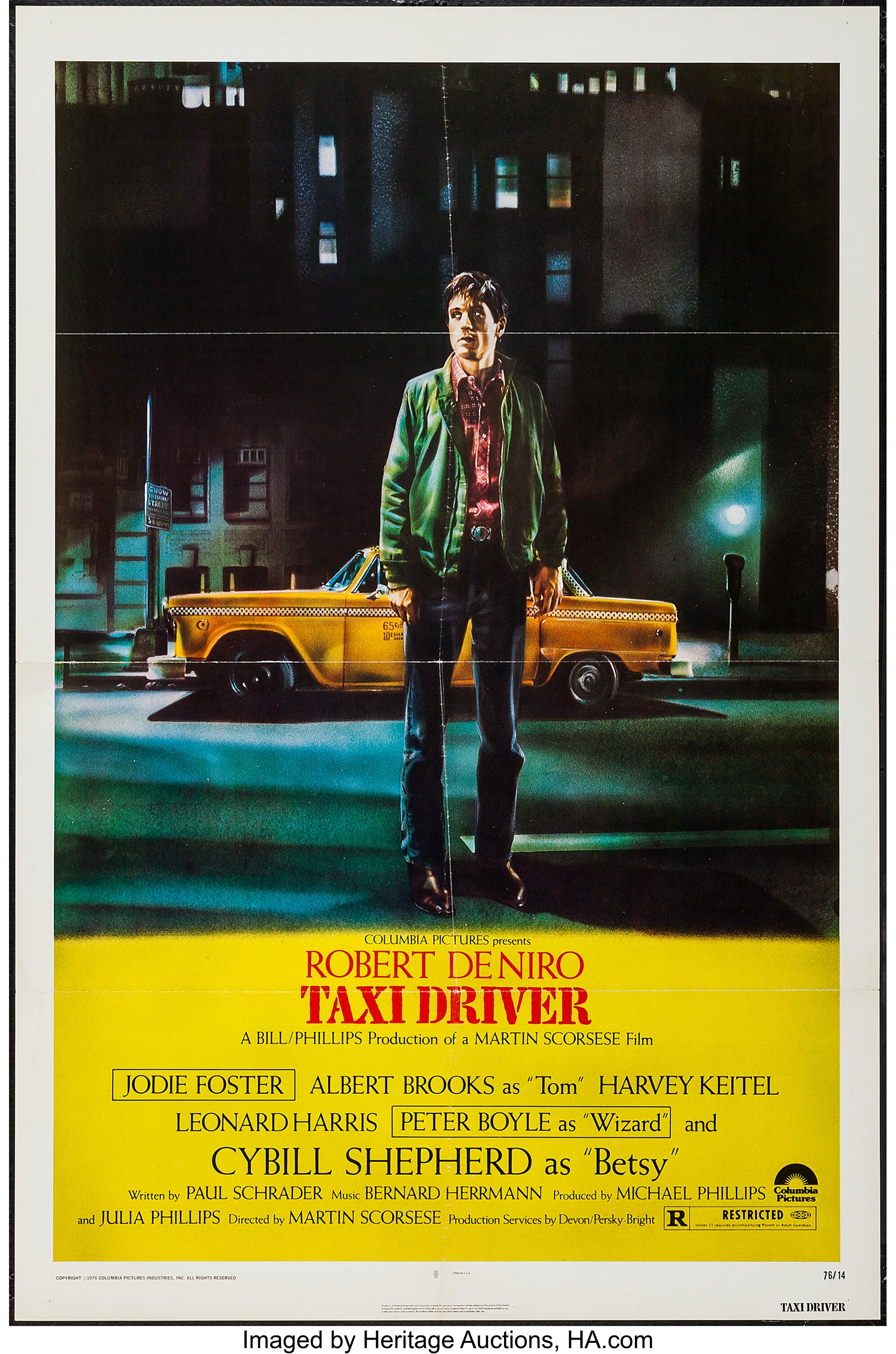 Taxi Driver (Columbia, 1976). One Sheet (27