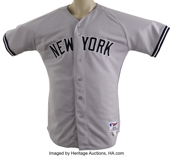 Sell / Auction 2004 Derek Jeter Game Issued New York Yankees Jersey