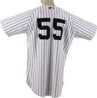 Lot Detail - 2004 HIDEKI MATSUI NEW YORK YANKEES GAME WORN HOME JERSEY