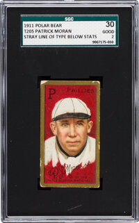 Patrick J. Moran, Philadelphia Phillies, baseball card portrait]