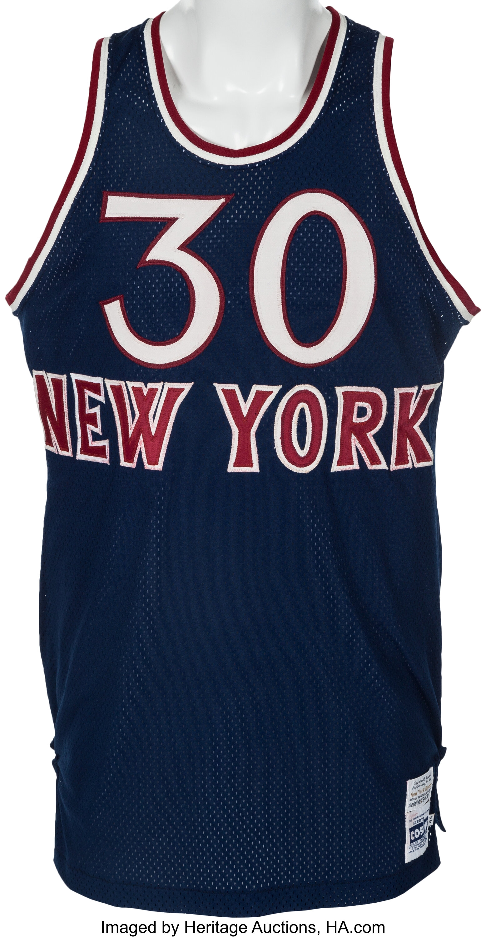 Lot Detail - 1983-1984 Bernard King New York Knicks Professional Model Road  Jersey - HOF