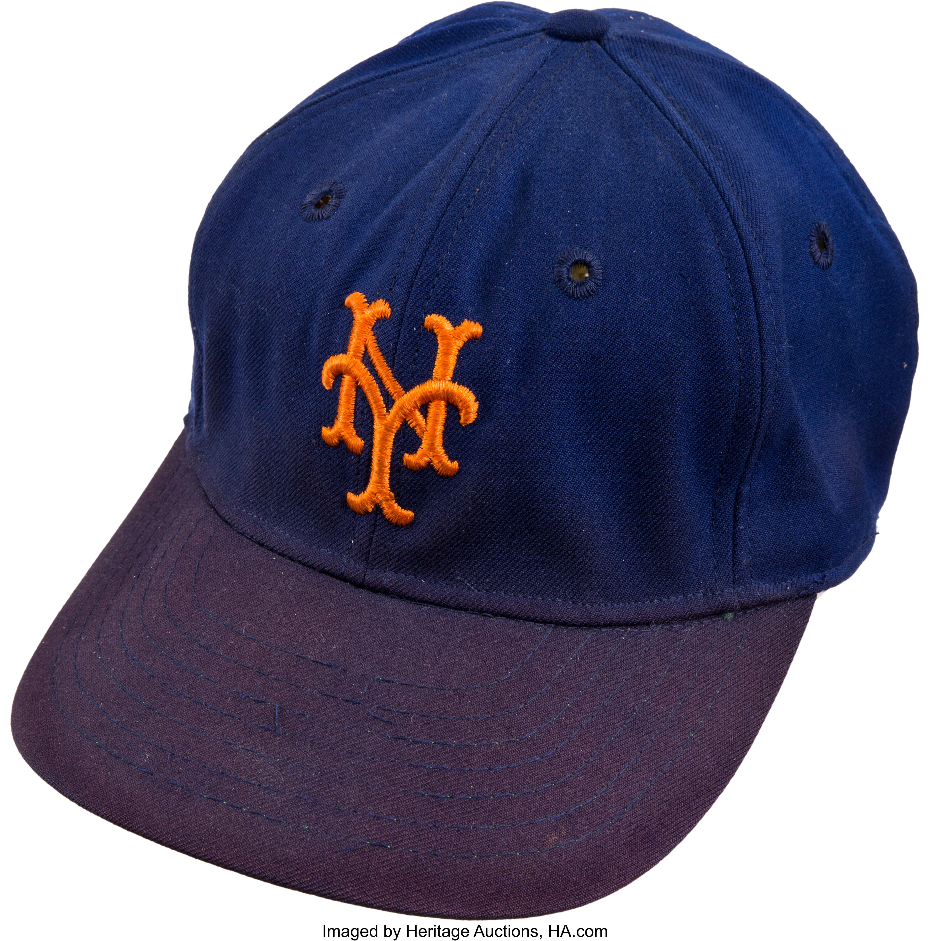 1969 Tom Seaver World Series Game Worn New York Mets Cap.... | Lot ...