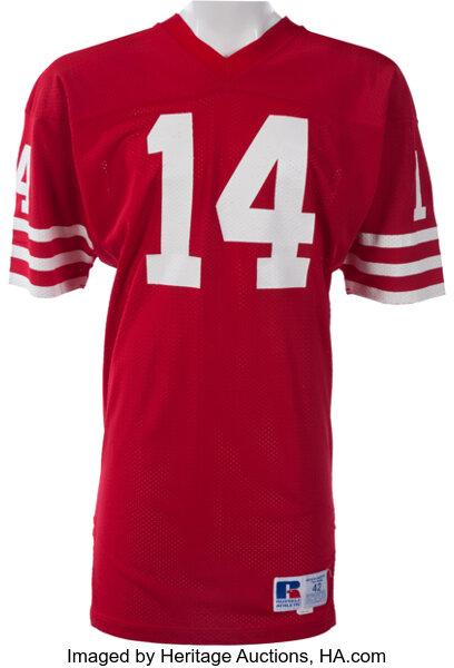 San Francisco 49ers 1955 Durene Football Jersey – Ebbets Field