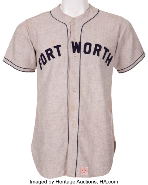 Fort Worth Cats 1946 Road Jersey  Jersey, Athletic jacket, Wool flannel