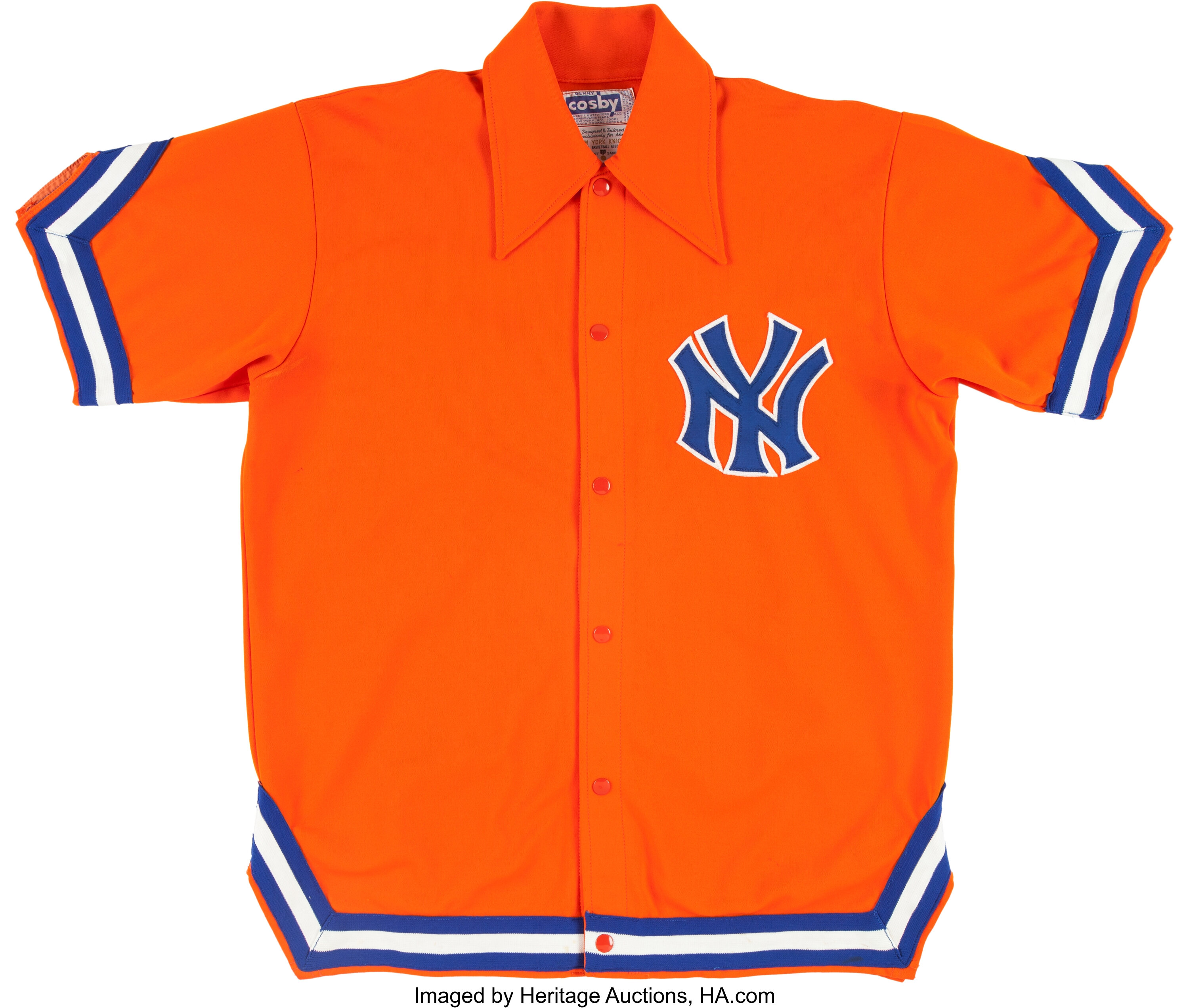 Vintage 90's New York Knicks Champion Authentic Warm up 