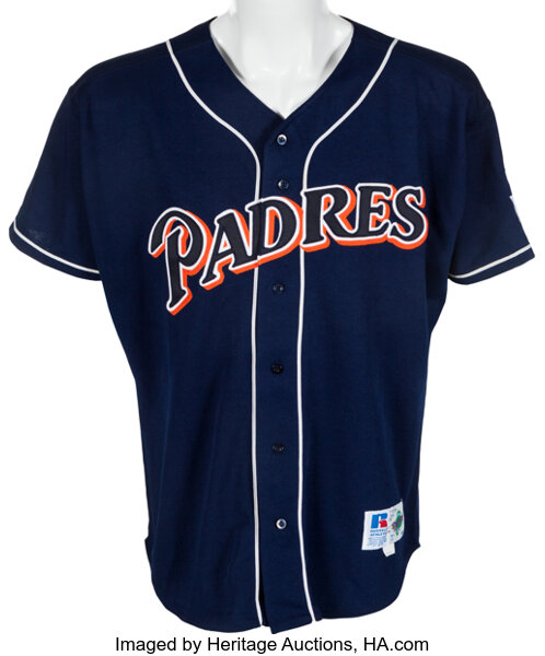 San Diego Padres Jersey worn by Tony Gwynn