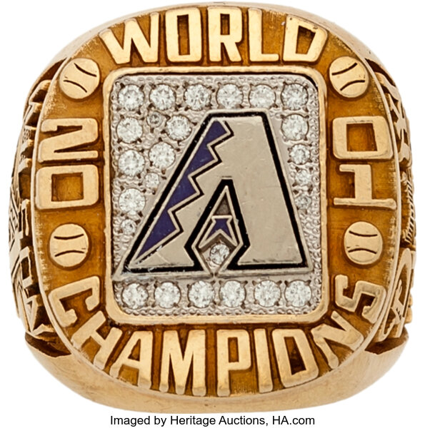 2001 Arizona Diamondbacks World Championship Trophy, Large, Lot #82102