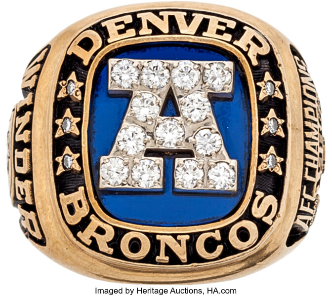 Broncos get AFC Championship jewelry before opening minicamp