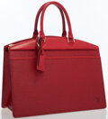 Louis Vuitton Red Epi Leather Riviera Handbag