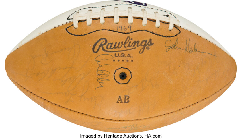 Minnesota Vikings Signed Footballs, Collectible Vikings Footballs, Minnesota  Vikings Memorabilia Footballs