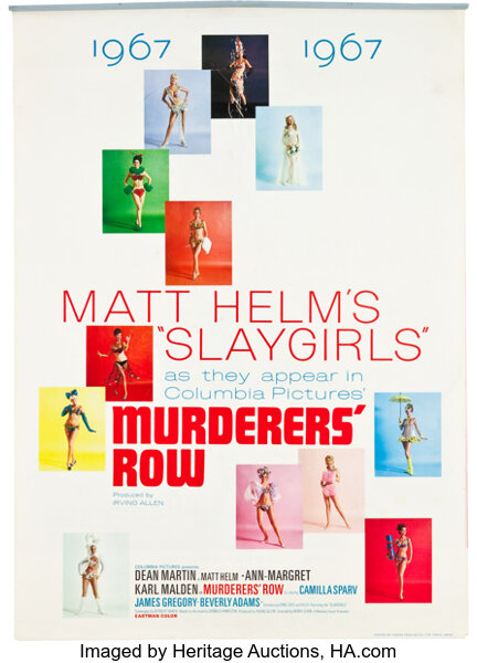 Original Film Title: MURDERERS' ROW. English Title: MURDERERS' ROW