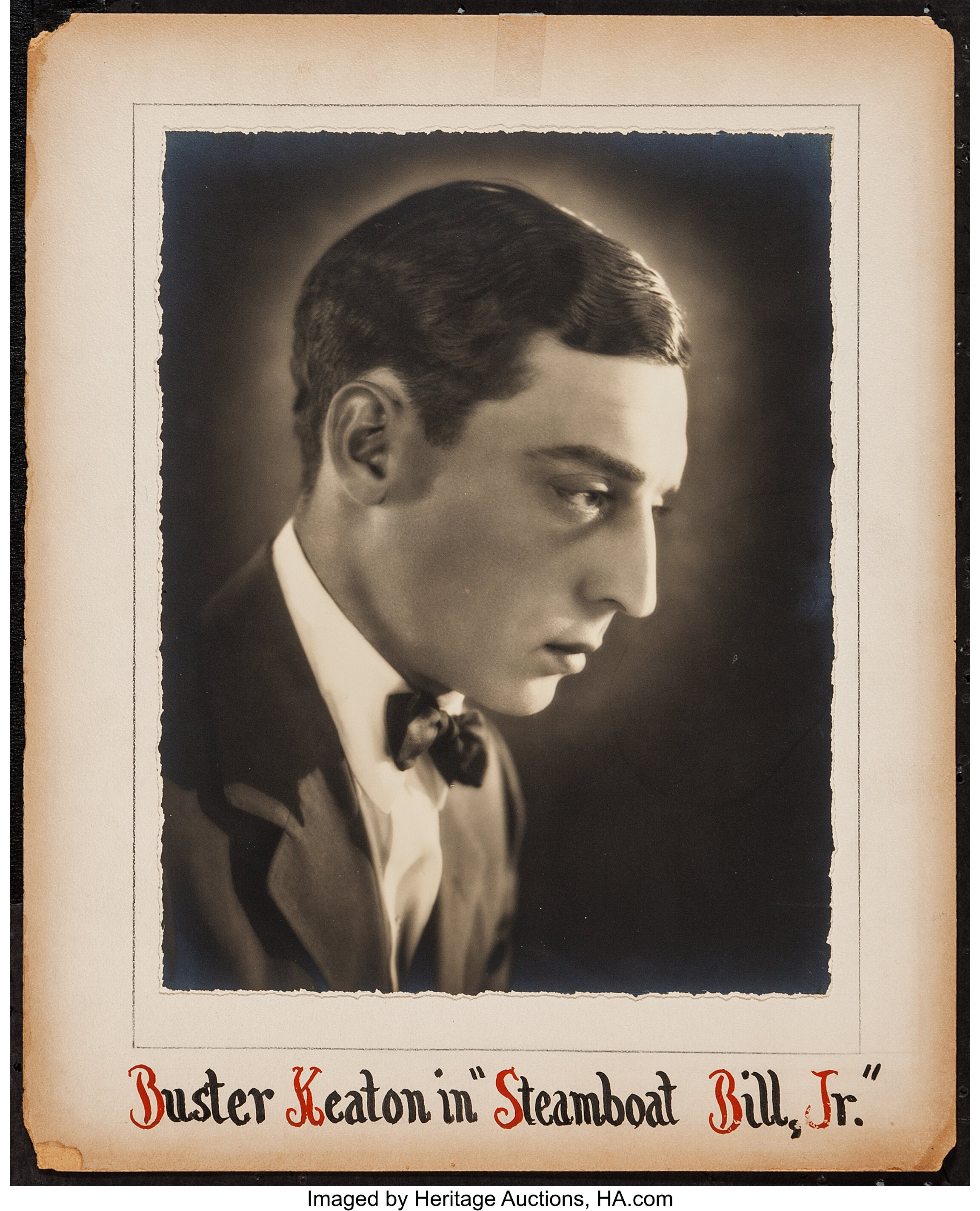 Buster Keaton In Steamboat Bill Jr United Artists 1928 Lot Heritage Auctions