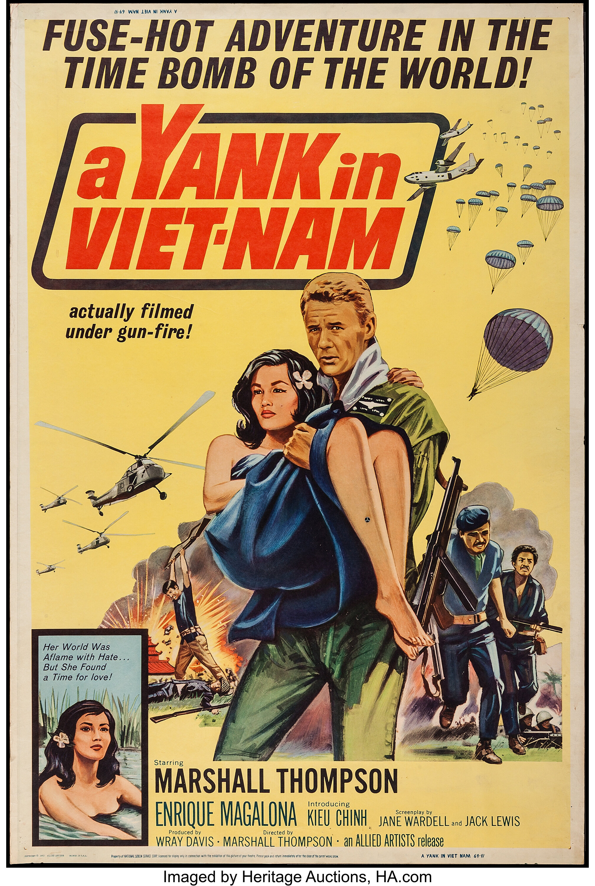 A Yank in Viet-Nam & Other Lot (Allied Artists, 1964). Posters (2 ...